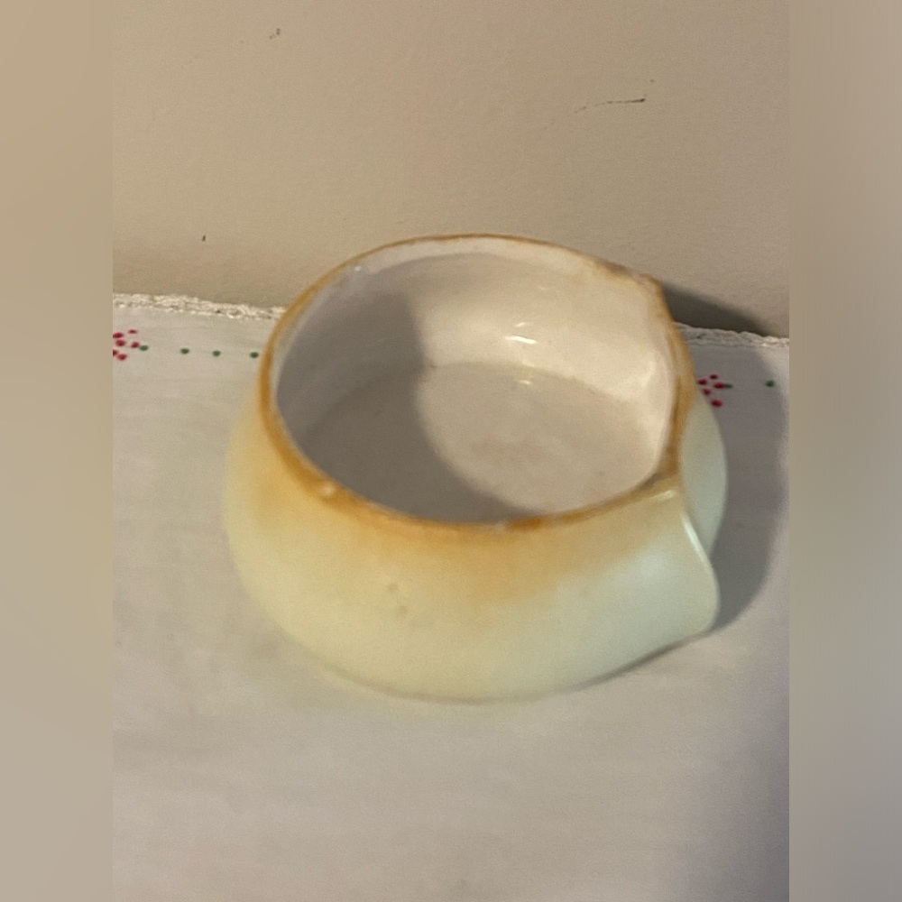 Antique Porcelain Hair receiver - Picture 9 of 14